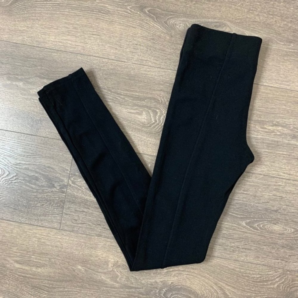 Aritzia Talula Womens Leggings Pants Black Size 0 business casual Whimsigoth
